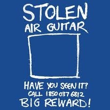 Poster voor een verloren luchtgitaar