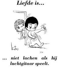 Echte liefde en luchtgitaren