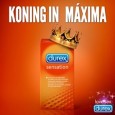 Durex, Koning in Máxima “Koningin Máxima” staat boven deze reclame voor Durex. Wat heeft ze te maken met dit voorbehoedsmiddelmerk? Lees het nog eens, er staat geen “koningin” maar “koning in.” Dat is creatief...