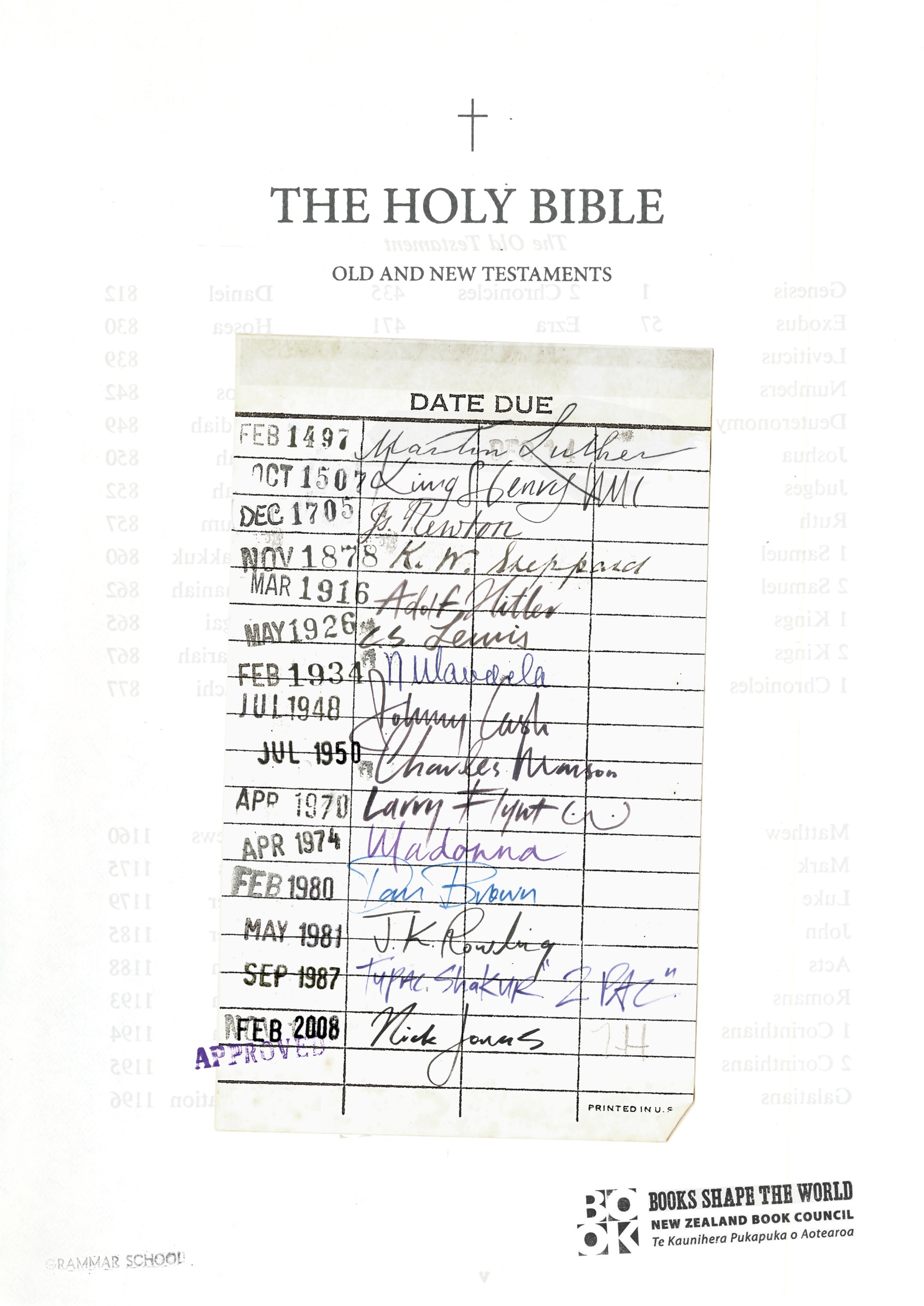 book shape the world Bijbel