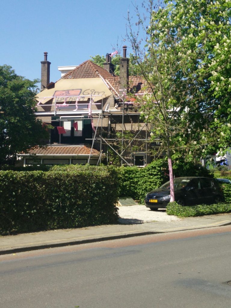 Giro 21 Giro in Lochem op het dak