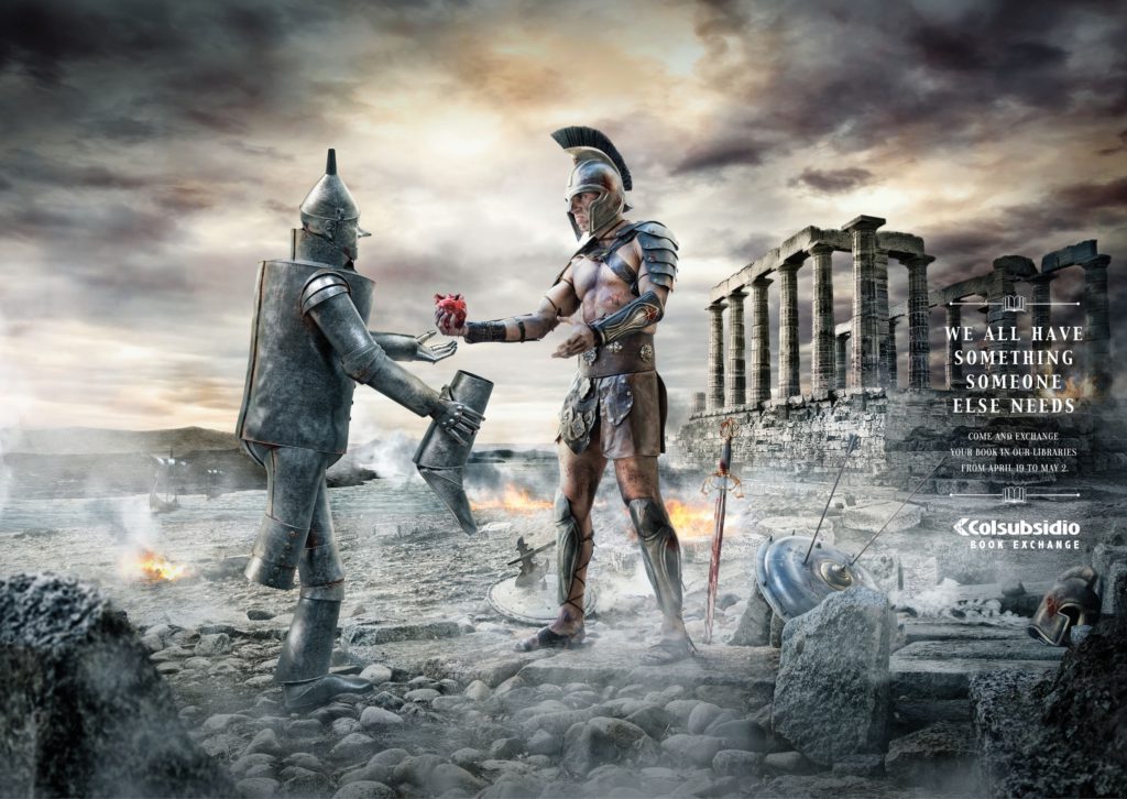 we all have something someone else needsd colsubsidio book exchange 2_tin_man_achilles