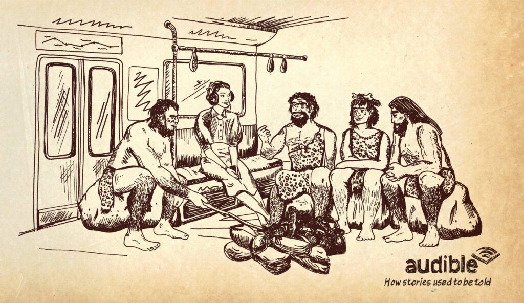 audible how stories used to be told