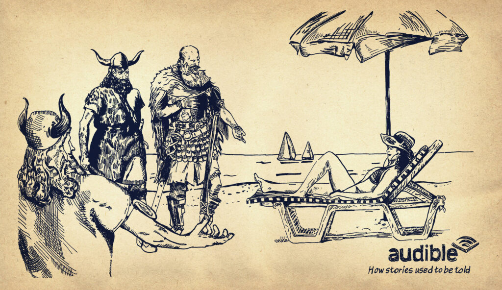 audible how stories used to be told beach
