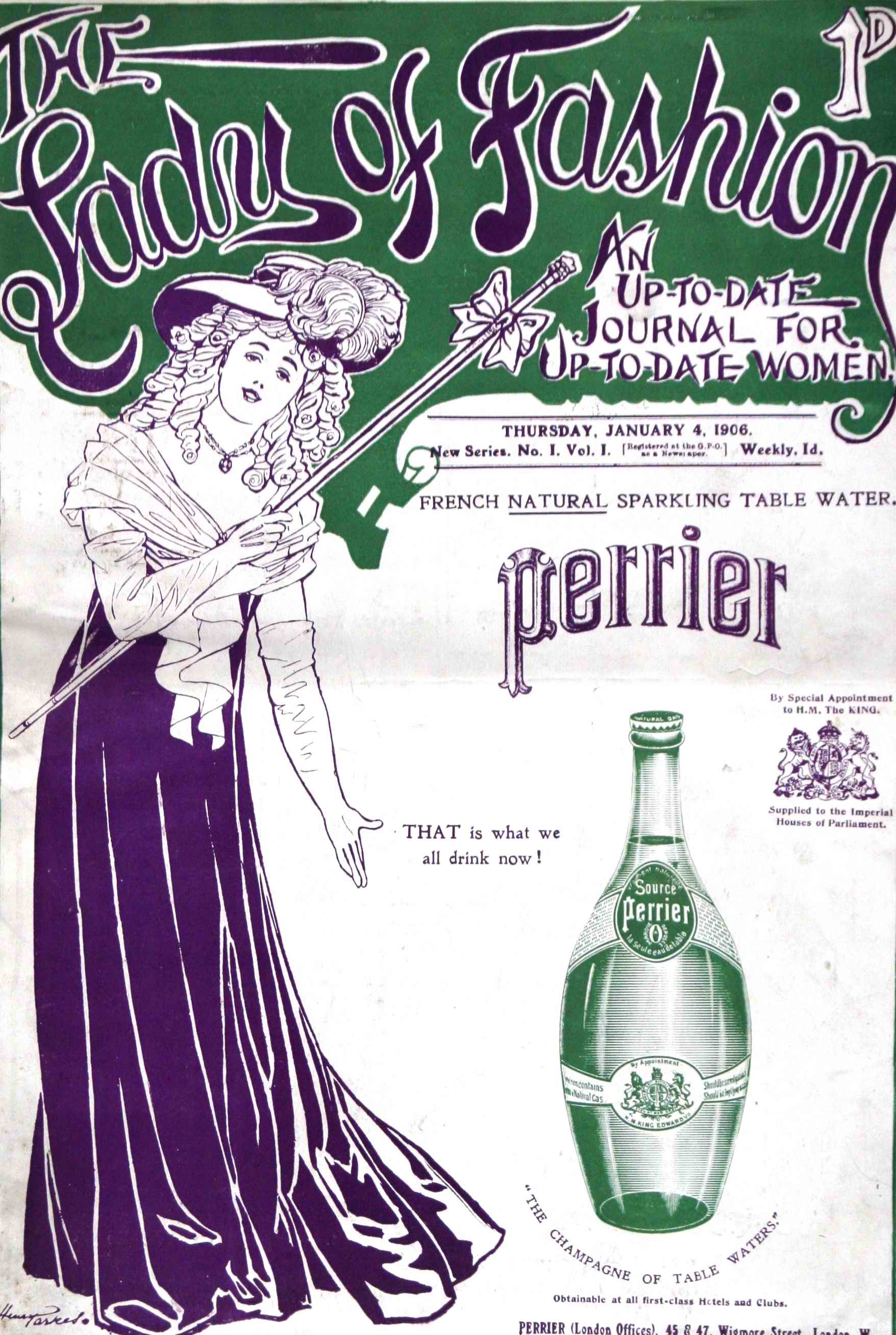 Perrier champagne of table waters