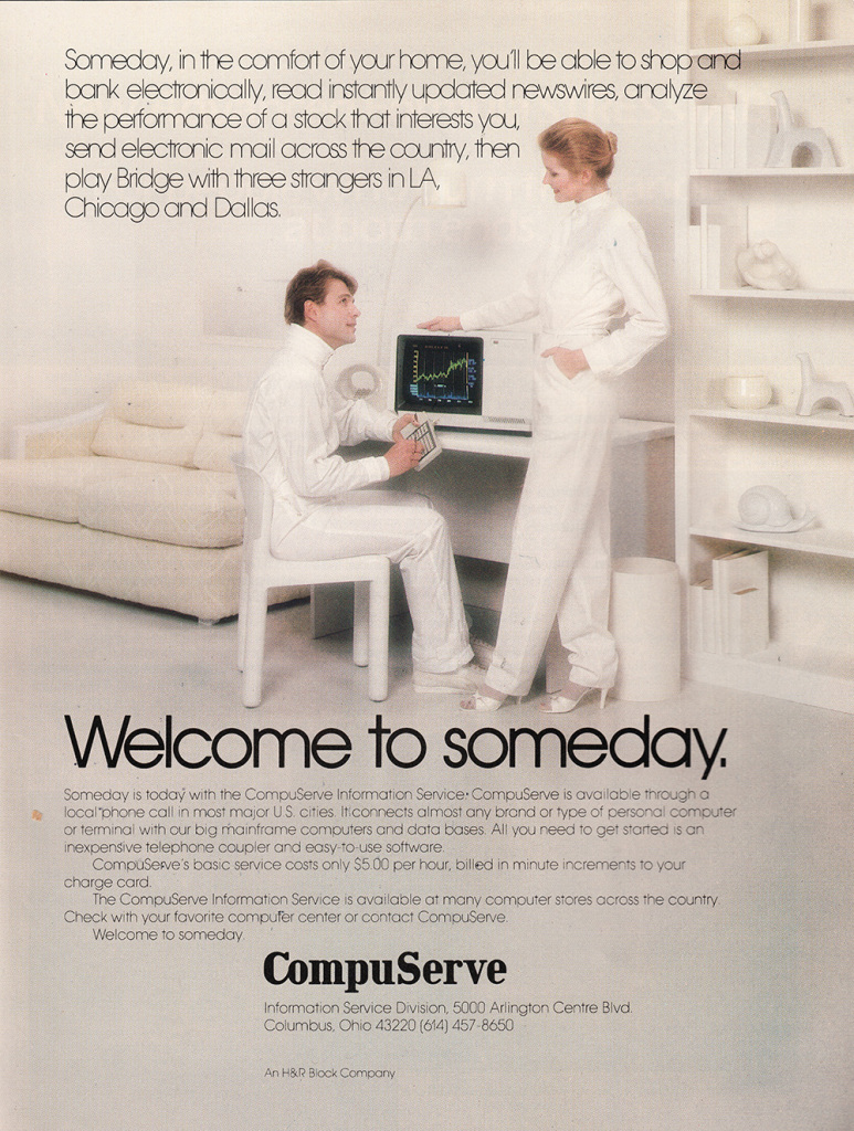 Welcome to someday CompuServe, 1981 1982