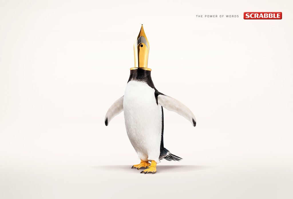 scrabble penguin