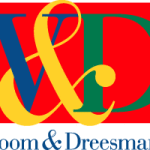 Het logo van V&D door de jaren heen