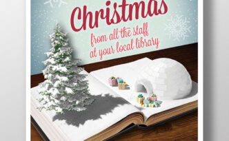 merry christmas library sussex