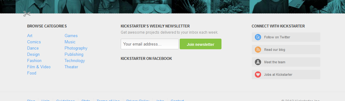 kickstarter scissors, knip de footer eraf