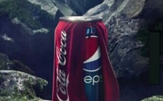 Coca Cola reactie op Advertentie Pepsi Halloween